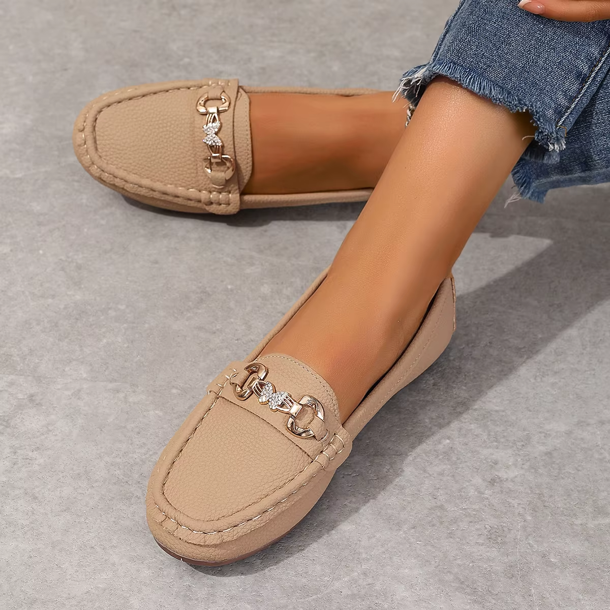 LuxeChain Women's Loafers