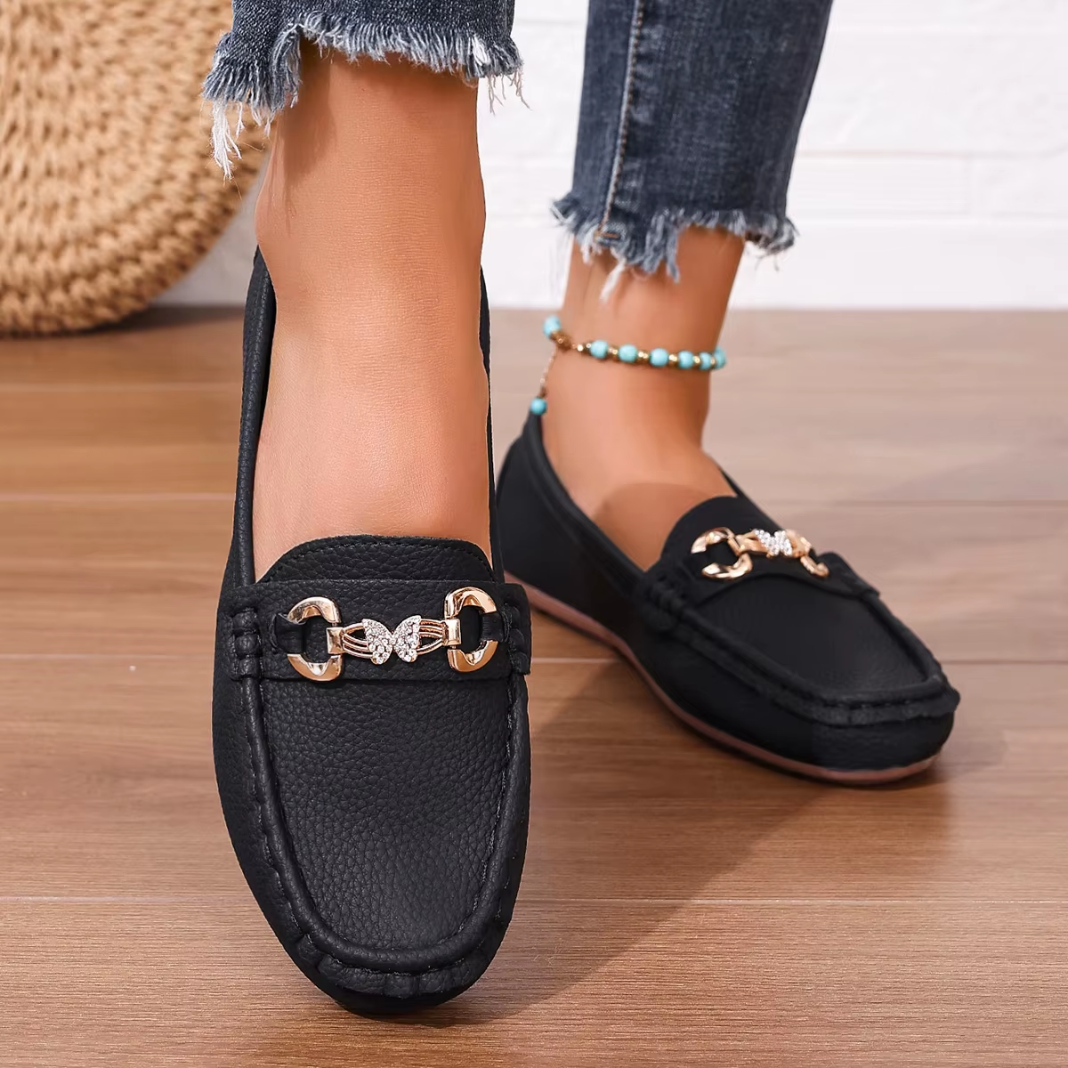 LuxeChain Women's Loafers