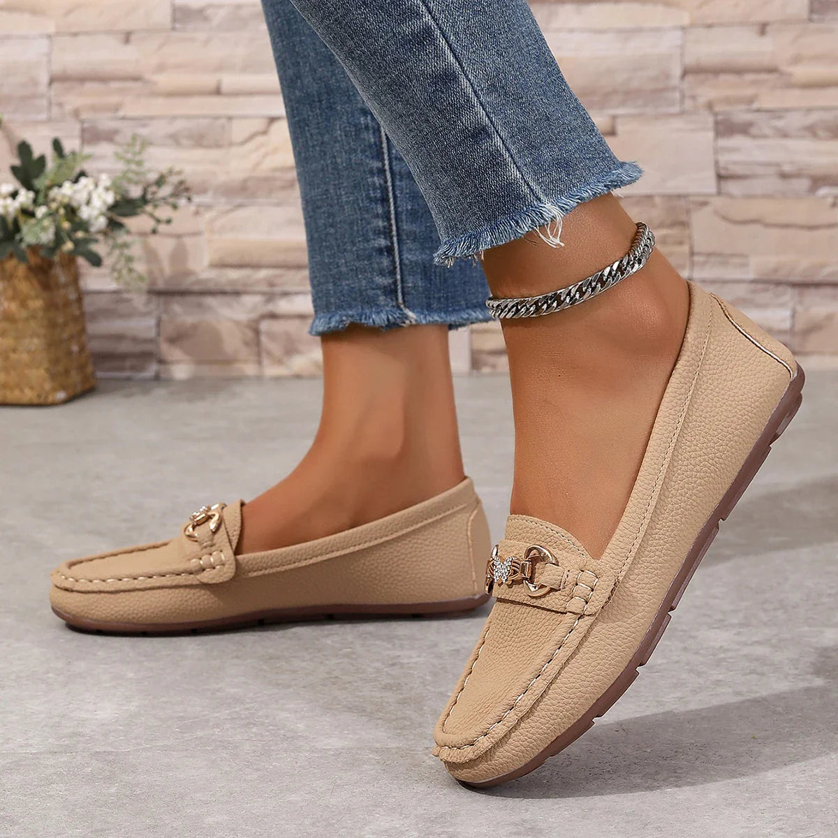 LuxeChain Women's Loafers