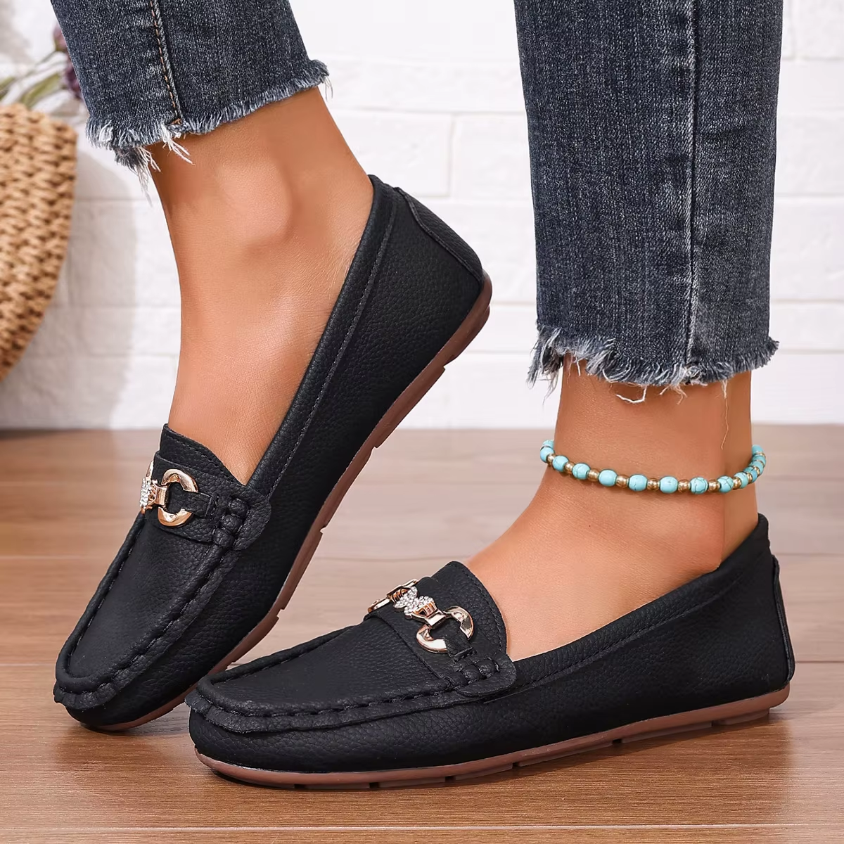LuxeChain Women's Loafers